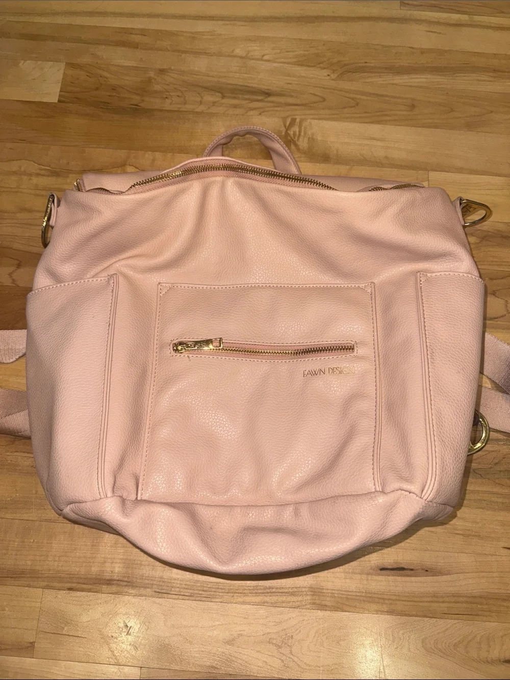 Fawn Design Original Diaper Bag in Warm Blush